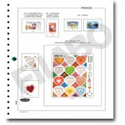 Filabo hojas álbum de sellos de 1997 FRANCIA registro sin protectores