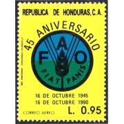 Honduras A- 747 1990 45 Aniversario de la FAO MNH