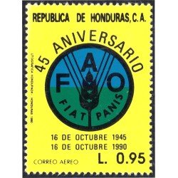 Honduras A- 747 1990 45 Aniversario de la FAO MNH Honduras A- 747 1990 45 Aniversario de la FAO MNH