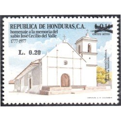 Honduras A- 740 1989 Homenaje a José Cecilio del Valle Iglesia MNH Honduras A- 740 1989 Homenaje a José Cecilio del Valle Iglesia MNH