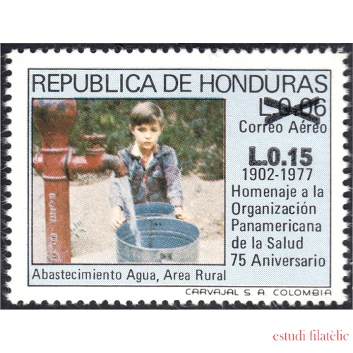 Honduras A- 737 1989 Homenaje a la Organización Panamericana de las Salud 75 Aniversario MNH