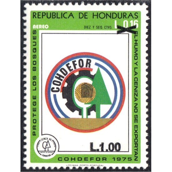 Honduras A- 736 1989 Protección de los bosques MNH Honduras A- 736 1989 Protección de los bosques MNH