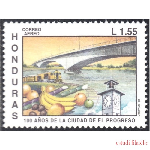 Honduras A- 795 1992 100 Años de la Ciudad del Progreso MNH