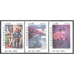 Honduras A- 789/91 1992 Día del niño MNH