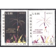 Honduras A- 787/88 1992 Agricultura Vida y Futuro 50 Aniversario IICA MNH