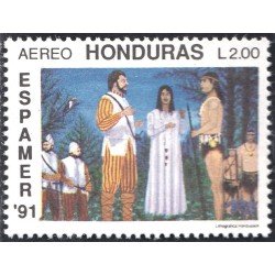 Honduras A- 761 1991 Espamer 91 Exposición Filatélica Internacional  EspañaMNH