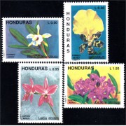 Honduras A- 755/58 1991 Flora Flores Flowers MNH