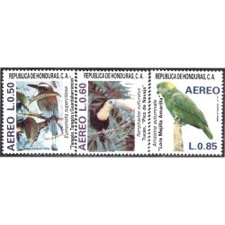 Honduras A- 713/15 1987 Fauna Pájaros Birds MNH Honduras A- 713/15 1987 Fauna Pájaros Birds MNH