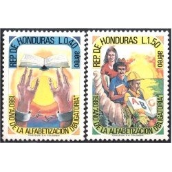 Honduras A- 682/83 1983 Año de la alfabetización obligatoria MNH Honduras A- 682/83 1983 Año de la alfabetización obligatoria MNH