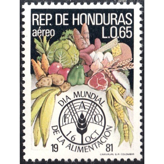 Honduras A- 681 1983 Día Mundial de la Alimentación FAO MNH Honduras A- 681 1983 Día Mundial de la Alimentación FAO MNH