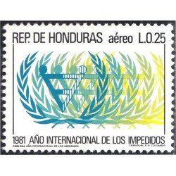 Honduras A- 678 1983 Año Internacional de los Impedidos MNH Honduras A- 678 1983 Año Internacional de los Impedidos MNH