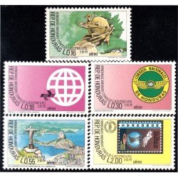 Honduras A- 671/75 1983 Unión Postal Universal UPU MNH Honduras A- 671/75 1983 Unión Postal Universal UPU MNH