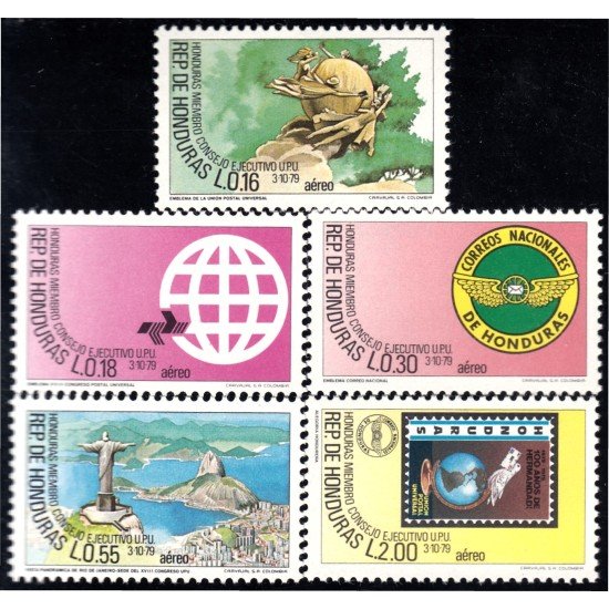 Honduras A- 671/75 1983 Unión Postal Universal UPU MNH Honduras A- 671/75 1983 Unión Postal Universal UPU MNH
