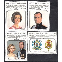 Honduras A- 573/76 1976 Reyes de España Don Juan Carlos y Doña Sofía MNH Honduras A- 573/76 1976 Reyes de España Don Juan Carlos y Doña Sofía MNH