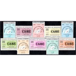 Honduras A- 545/54 1976 Conmemorativo del XX Aniversario en Honduras CARE MNH Honduras A- 545/54 1976 Conmemorativo del XX Aniversario en Honduras CARE MNH