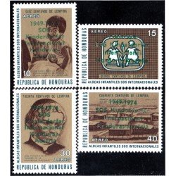 Honduras A- 512/15 1974 Aldeas infantiles SOS Internacionales MNH Honduras A- 512/15 1974 Aldeas infantiles SOS Internacionales MNH