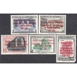 Honduras A- 389/93 1967 Simeon Cañas Libertador de los esclavos en Centroamerica MNH