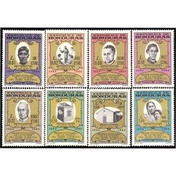 Honduras A- 342/49 1965 Padre Manuel de Jesús Subirana MNH