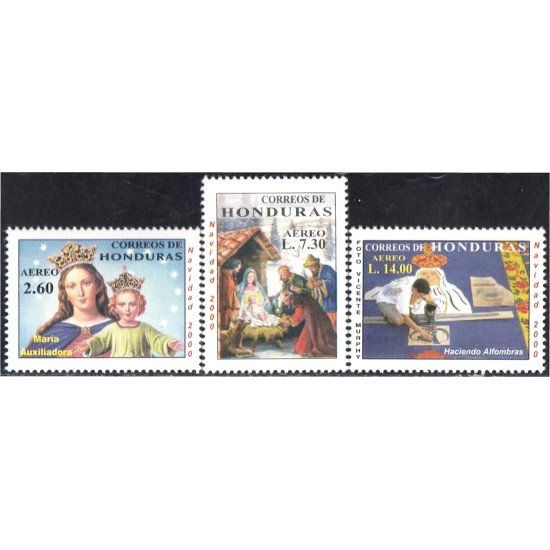 Honduras A- 1037/39 2000 Navidad Christmas MNH Honduras A- 1037/39 2000 Navidad Christmas MNH