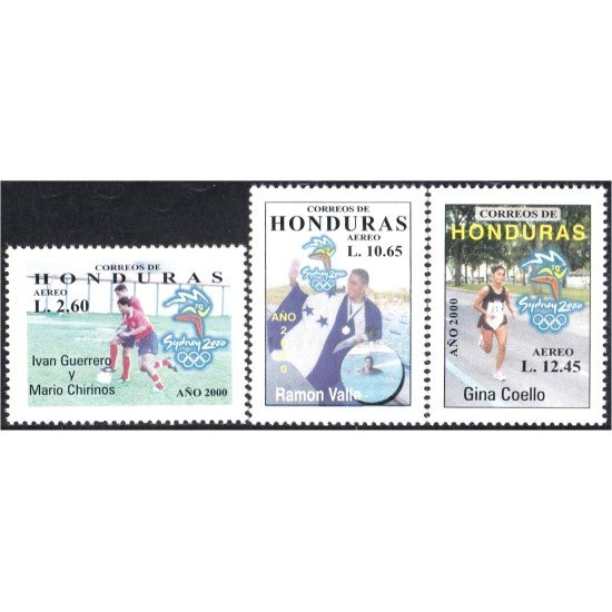 Honduras A- 1032/34 2000 Olimpiadas Sydney 2000 MNH Honduras A- 1032/34 2000 Olimpiadas Sydney 2000 MNH
