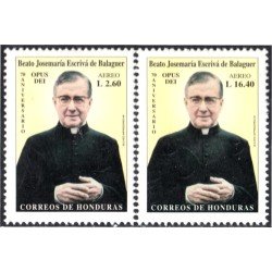 Honduras A- 998/99 1999 Beato José María Escrivá de Balaguer MNH