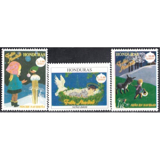 Honduras A- 965/67 1998 Navidad Christmas MNH Honduras A- 965/67 1998 Navidad Christmas MNH