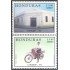 Honduras A- 959/60 1998 Upaep 97 Cartero Edificio Correo Postal MNH