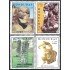 Honduras A- 955/58 1998 Mundo Maya Esculturas MNH