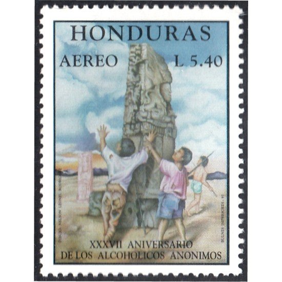 Honduras A- 932A 1997 28 Aniversario del alcohólicos anónimos MNH Honduras A- 932A 1997 28 Aniversario del alcohólicos anónimos MNH