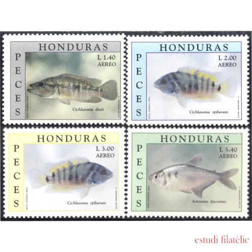Honduras A- 889/92 1997 Peces Fishes MNH
