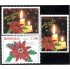 Honduras A- 868/70 1996 Navidad Christmas Flor de Pascua MNH