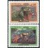 Honduras A- 859AU/AV 1995 Reptiles Iguana Rana MNH
