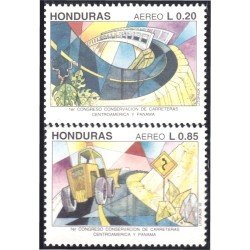 Honduras A- 799LM 1992 1º Congreso Conservación de carreteras Centroamérica y Panamá MNH