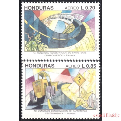 Honduras A- 799LM 1992 1º Congreso Conservación de carreteras Centroamérica y Panamá MNH