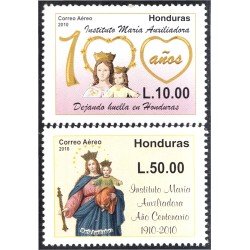Honduras A- 1349/50 2010 10 Años María Auxiliadora MNH