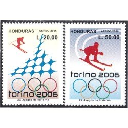 Honduras A- 1278/79 2006 XX Juegos Olímpicos de Invierno Torino MNH Honduras A- 1278/79 2006 XX Juegos Olímpicos de Invierno Torino MNH