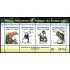 Honduras A- 1193/96 2004 Animales Monos Titi Cara Blanca Araña y Aullador MNH