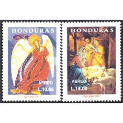 Honduras A- 1170/71 2003 Navidad Christmas MNH Honduras A- 1170/71 2003 Navidad Christmas MNH