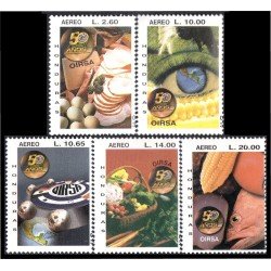 Honduras A- 1150/54 2003 50 Años de OIRSA MNH Honduras A- 1150/54 2003 50 Años de OIRSA MNH