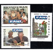 Honduras A- 1114/16 2002 Familia Educación Merienda Niños Ancianos MNH