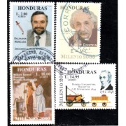 Honduras A- 993/96 1999 Milenio 2000 Científicos Célebres Albert Einstein usados