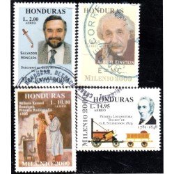 Honduras A- 993/96 1999 Milenio 2000 Científicos Célebres Albert Einstein usados