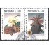 Honduras A- 772/73 1991 Navidad Christmas flores usados