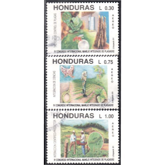 Honduras A- 769/71 1991 IV Congreso Internacional Manejo Integrado de Plagas usados Honduras A- 769/71 1991 IV Congreso Internacional Manejo Integrado de Plagas usados