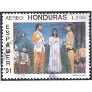 Honduras A- 761 1991 Espamer 91 Exposición Filatélica Internacional usados