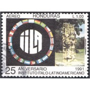 Honduras A- 760 1991 25 Aniversario Instituto Italo - Latinoamericano usados