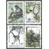 Honduras A- 743/46 1990 Animales Mono Ateles Geoffroyi usados