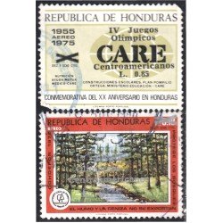 Honduras A- 738/39 1989 Protección de los bosques usados Honduras A- 738/39 1989 Protección de los bosques usados