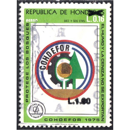 Honduras A- 736 1989 Protección de los bosques usados Honduras A- 736 1989 Protección de los bosques usados