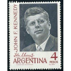 MI2 Argentina 685 1964 Anoversario de la Muerte del Presidente Kennedy MI2 Argentina 685 1964 Anoversario de la Muerte del Presidente Kennedy